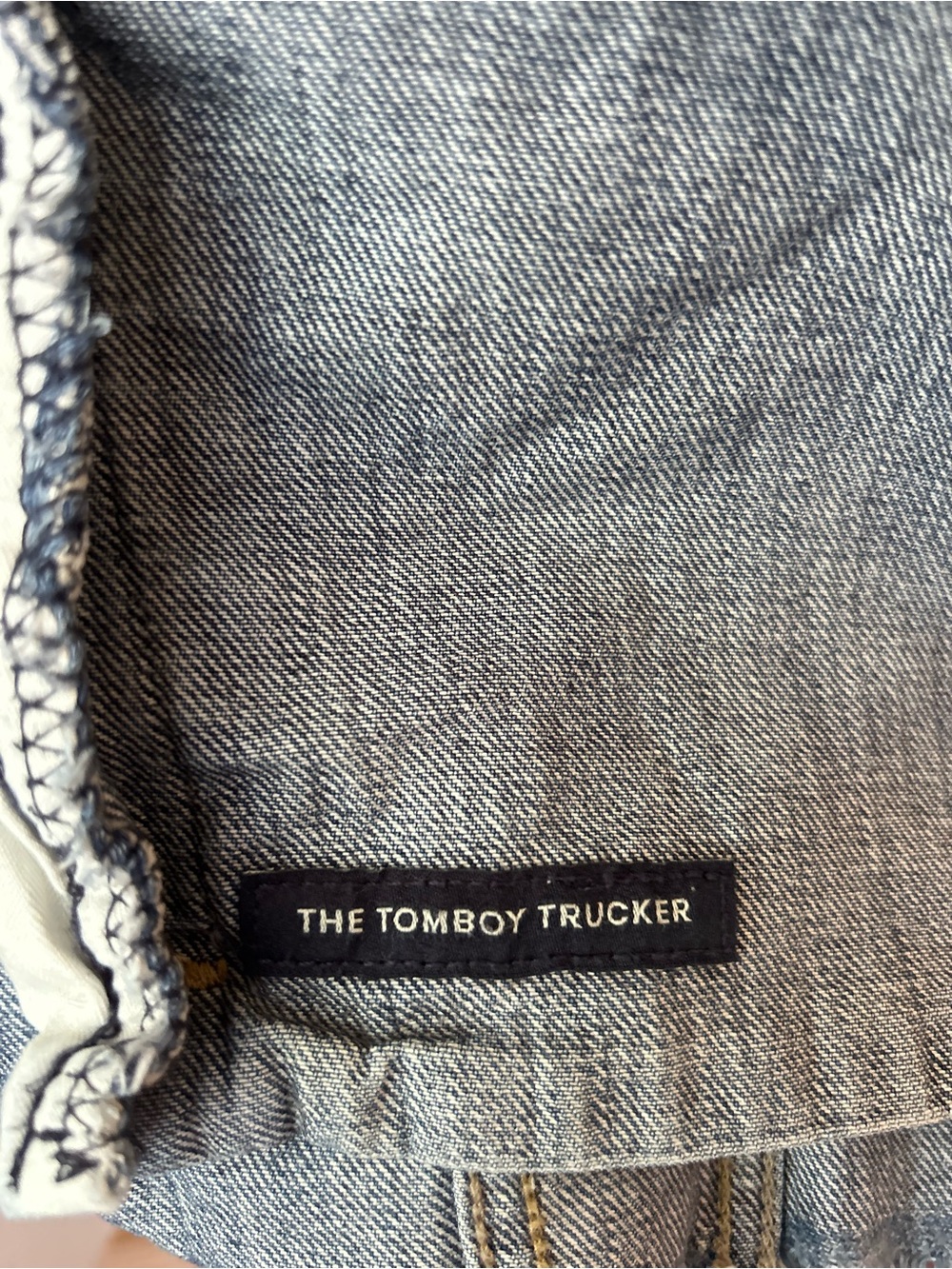 Lucky Brand The Tomboy Trucker denim jacket - Picture 7 of 12